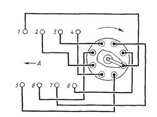 У УАЗ есть схема подключения бесконтактного электронного переключателя газа зажигания 53. Источник информации